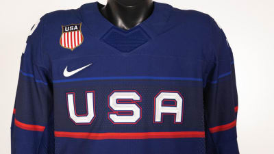 Nike USA Hockey Away 2022 Olympic Jersey