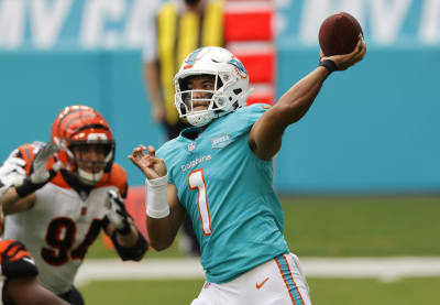 The Miami Dolphins vs Cincinnati Bengals