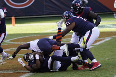 Trubisky outplays Watson, Bears stop skid, beat Texans 36-7