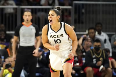 Gray's late basket caps Aces' 21-point comeback vs. Mystics