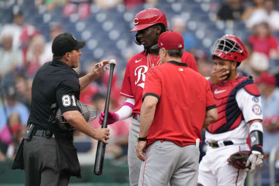 Reds beat Nats 3-0 after Washington wins suspended game 5-3