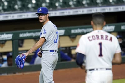 Los Angeles Dodgers Word With Blue Background And Black Dots