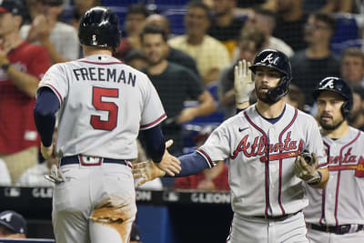 Multi-Signed Atlanta Braves Dansby Swanson, Freddie Freeman and