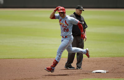 Nolan Arenado hit a home run and a double in the Colorado Rockies