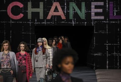 Louis Vuitton's 'blow up' show caps energetic Paris Fashion Week