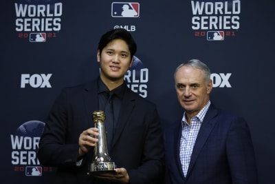 The Latest: Ohtani gets win in two-way All-Star first