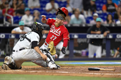 Jake Fraley takes the field for the Reds' City Connect debut, Take a jog  with Jake Fraley. #CityConnect, By Cincinnati Reds