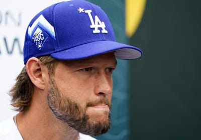 Cheap Los-Angeles Dodgers Clayton Kershaw Inverted Fan Throwback