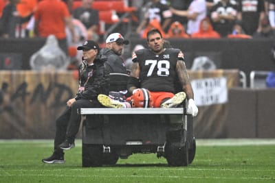 First look: Bengals end zone, sideline painted