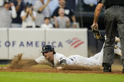 Yankees pitcher bloodied, carted off after taking 100 mph line drive off  head