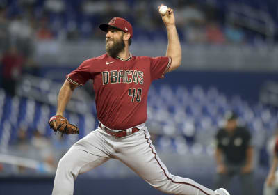 Phoenix, United States. 09th July, 2022. Arizona Diamondbacks pitcher Madison  Bumgarner (40) throws against the Colorado Rockies in the fifth inning  during a MLB baseball game, Saturday, July 9, 2022, in Phoenix.