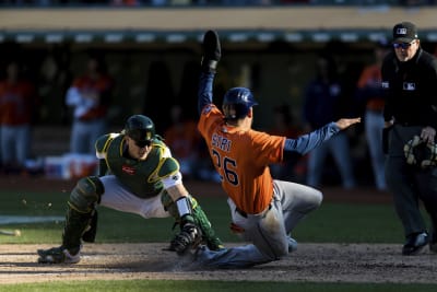 A's edge AL West-leading Astros again on walk-off hit in 9th