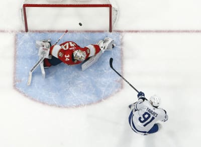 NHL scores: Panthers survive Maple Leafs' rally to win in OT