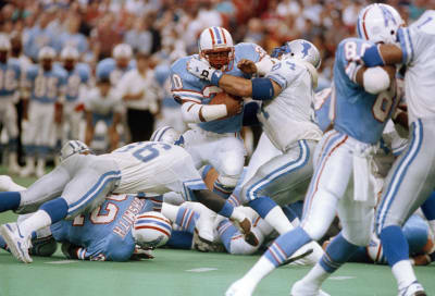 Tennessee Titans' throwback Houston Oilers uniforms reveal has NFL