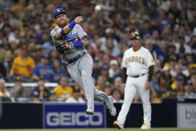 Pollock Homers, May Strikes Out 8 as Dodgers Beat Padres 5-2