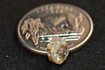 Woman finds diamond top