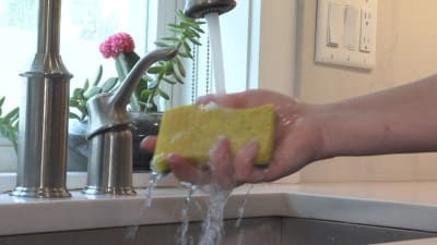 Step away from that sponge. This is the best way to clean your