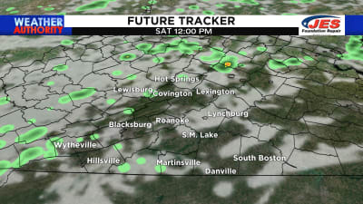 Tracking warmth, some storm chances through weekend