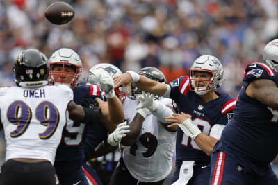 Report: Patriots QB Mac Jones suffered severe high ankle sprain in loss to  Ravens