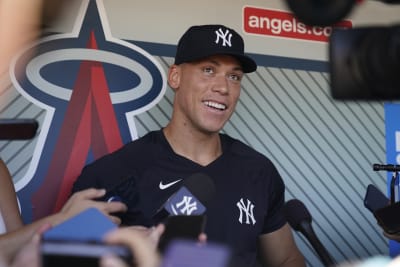 Aaron Judge turns heads with new teeth at spring training