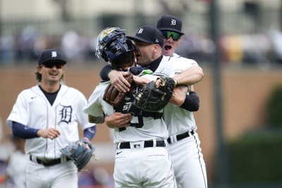 Matt Manning, 2 Tigers relievers combine to no-hit Blue Jays, 2nd no-no in  majors this season