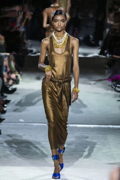 Tom Ford wraps NY Fashion Week with a show of disco glam