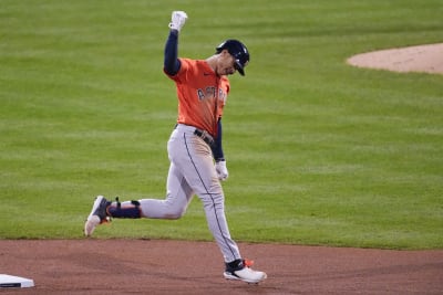 Astros rookie star Peña delivers again in World Series win – KGET 17