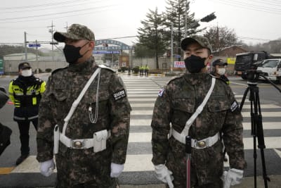 BTS member Jin begins military duty at frontline South Korean boot camp :  NPR