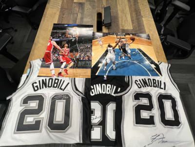 Join the auction for autographed Spurs memorabilia - Pounding The