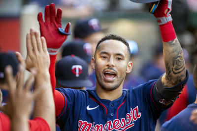 Carlos Correa, Joey Gallo sidelined for finale of Twins series against  Giants