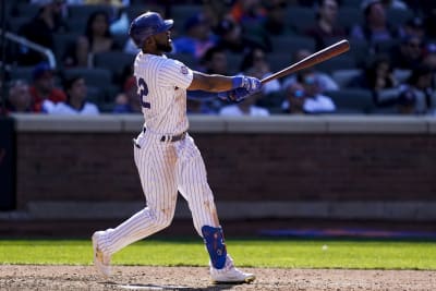 Travis Jankowski of the Seattle Mariners bats during the ninth