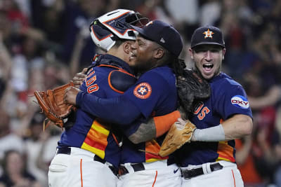 Astros' Framber Valdez, Luis Garcia show off playoff hair extensions