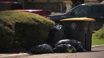 Christmas trash bags on sale