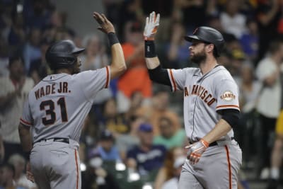 Brandon Belt breaks 0-for-10 slump with RBI triple 