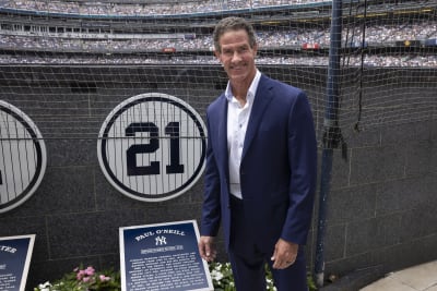 Yankees will retire Paul O'Neill's No. 21 jersey number on Aug. 21