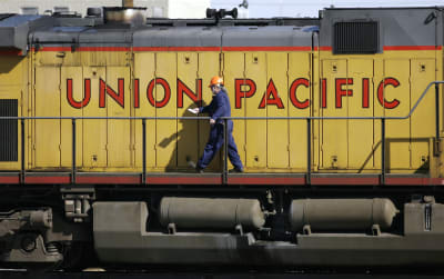 Meet the conductor of the Minute Maid train 