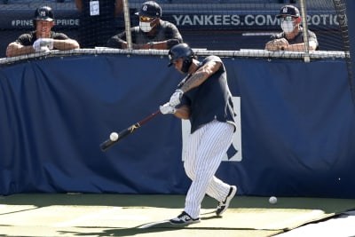 Gary Sanchez misses batting practice