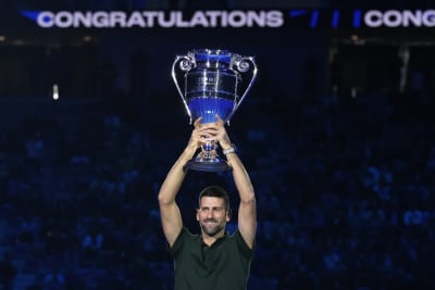 ATP Finals: Novak Djokovic secures year-end No 1 ranking after