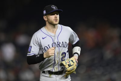 Lot Detail - 2016 Trevor Story Game Used & Signed Colorado Rockies