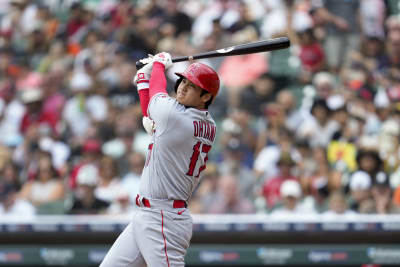 Los Angeles Angels - The home run samurai helmet is getting some