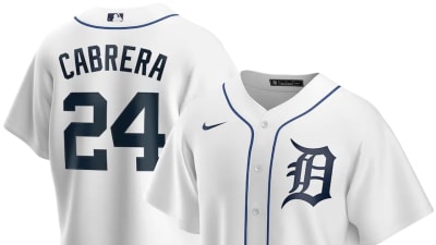 Majestic Authentic 2014 Detroit Tigers Miguel Cabrera Road Jersey