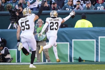 The Eagles have problems and the Saints made them glaring