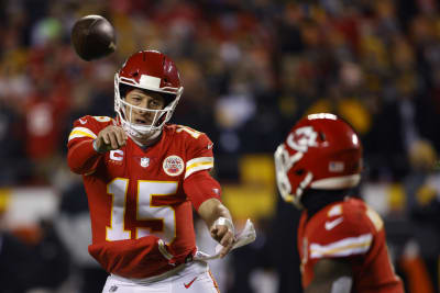 WATCH: Patrick Mahomes makes crazy defensive play, hits home run