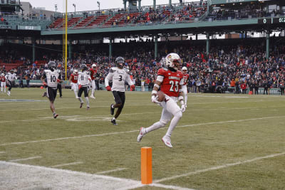 Former Patriot Branch coaches Louisville football to Fenway Bowl win