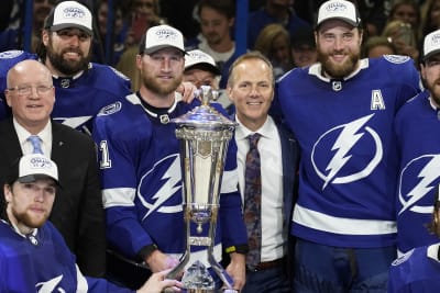 Oops, where did that dent come from? Damage to the Stanley Cup is