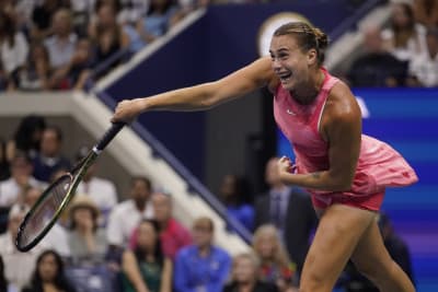 Aryna Sabalenka reveals initial reaction to new No. 1 ranking at US Open –  NBC New York