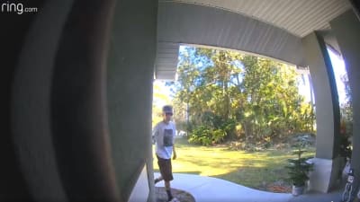 Man Caught On Video Stealing Package Holiday Decorations In New Smyrna Beach Police Say