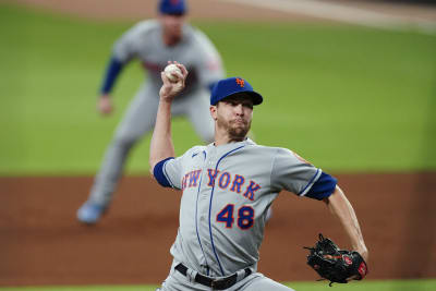 Now pitching for the Atlanta Braves - Jacob deGrom?