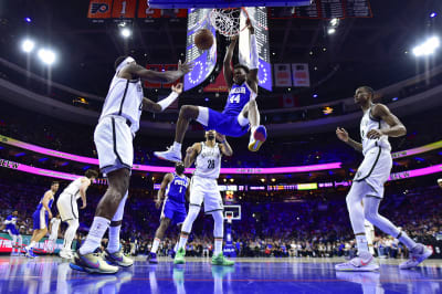 Curry, Maxey lead 76ers past Pistons, 109-98