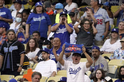 Dodgers fans ready to let the Astros hear it — at Angel Stadium